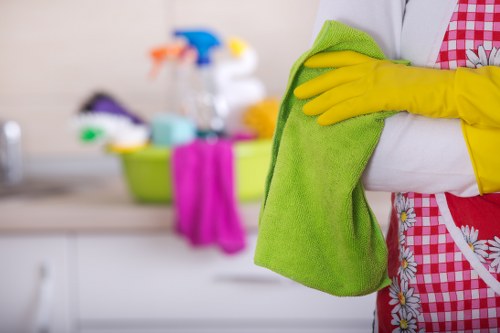 Local cleaning team preparing a property in East Finchley N2