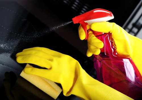 Deep cleaning hard floors in a North London flat or townhouse