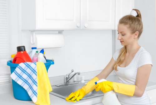 Move out cleaning for a property in the N2 area