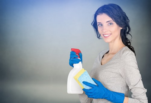 Commercial one-off cleaning for a workplace in N2
